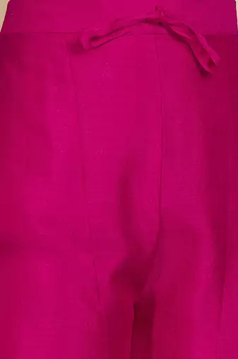 Embroidered sequinned vichitra kurta with palazzo and dupatta