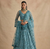 Blue Pure Soft Heavy Butterfly Net Sequins Embroidery Work Bridal Lehenga Choli