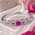 Rhodium Finish Rubessa American Diamond Bracelet