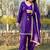 New trendy elegant jambli chanderi silk kurta set with delicate lace detailing and matching dupatta