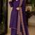 New latest stylish classic jambli festive kurta set with gold zari border palazzo and dupatta