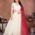 Womens's Star Georgette Traditional Motiff Semi Stitched Lehenga Choli With Cnotrance Dupatta Set