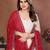 Womens's Star Georgette Traditional Motiff Semi Stitched Lehenga Choli With Cnotrance Dupatta Set