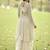 Off-white wich net embroiderde plazoo suit