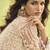 Light-peach wich net embroiderde plazoo suit