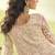 Light-peach wich net embroiderde plazoo suit