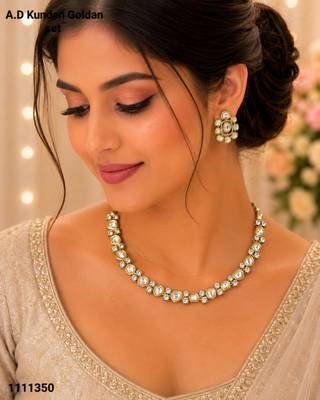 Neacklesh  set moti  kundan 4