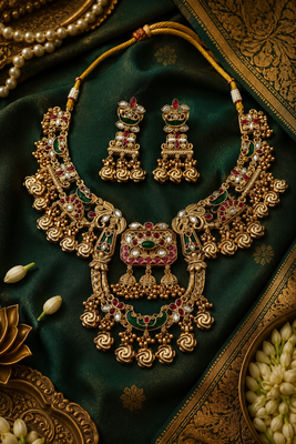 Rajagopura grandeur temple necklace 2