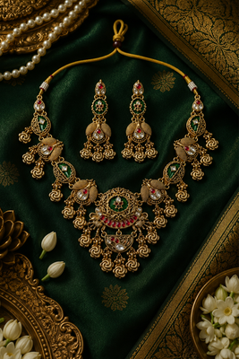 Padmavritta Imperial Temple Necklace 2