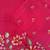 Red matka silk saree with heavy floral embroidery border with running blouse