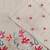 Cream matka silk saree with heavy floral embroidery border with running blouse