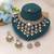 White color kundan necklace set