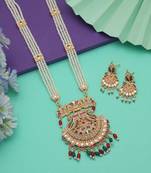 Multi color rajputi jewellery rani haar
