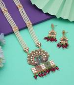 Multi color rajputi jewellery rani haar