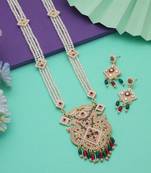 Multi color rajputi jewellery rani haar