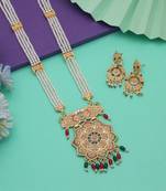 Multi color rajputi jewellery rani haar