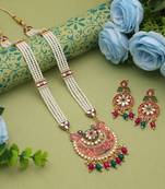 Multi color rajputi jewellery rani haar