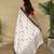 Black color machine woven multi thread work tussar silk saree