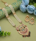 Multi color rajputi jewellery rani haar