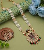 Multi color rajputi jewellery rani haar