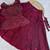 New Trendy Stylish Red Embroidered Peplum Top with Matching Flared Lehenga Set