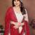 Womens's Star Georgette Traditional Motiff Semi Stitched Lehenga Choli With Cnotrance Dupatta Set