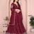 Womens's Star Georgette Traditional Motiff Semi Stitched Lehenga Choli With Cnotrance Dupatta Set