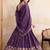 Womens's Star Georgette Traditional Motiff Semi Stitched Lehenga Choli With Cnotrance Dupatta Set