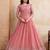 Womens's Star Georgette Traditional Motiff Semi Stitched Lehenga Choli With Cnotrance Dupatta Set