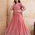Womens's Star Georgette Traditional Motiff Semi Stitched Lehenga Choli With Cnotrance Dupatta Set