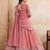 Womens's Star Georgette Traditional Motiff Semi Stitched Lehenga Choli With Cnotrance Dupatta Set