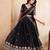 Womens's Star Georgette Traditional Motiff Semi Stitched Lehenga Choli With Cnotrance Dupatta Set