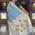 soft pure muga cotton  saree with meenakari  weaving  motifs and contrast blouse