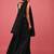 Black Embroidered work Party wear Lehenga choli with Dupatta.