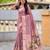 soft pure muga cotton  saree with meenakari  weaving  motifs and contrast blouse