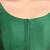Green plain banglori silk elbow sleeves padded readymade saree blouse