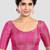 Rani brocade half sleeves padded readymade saree blouse