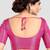Rani brocade half sleeves padded readymade saree blouse