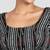 Black ikat handloom cotton padded readymade saree blouse