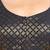 Brocade navy blue elbow sleeves round neck padded readymade saree blouse