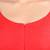 Red kora silk elbow sleeves round neck padded readymade saree blouse