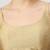 Gold plain silk spaghetti padded readymade saree blouse
