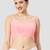 Baby pink plain silk spaghetti padded readymade saree blouse