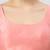 Light peach plain silk spaghetti padded readymade saree blouse
