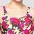 Floral print silk u neck sleeveless readymade blouse