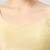 Gold plain silk spaghetti padded readymade saree blouse