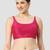 Rani plain silk spaghetti padded readymade saree blouse