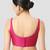 Rani plain silk spaghetti padded readymade saree blouse