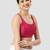 Rani plain silk spaghetti padded readymade saree blouse