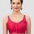 Rani v neck plain silk spaghetti padded readymade saree blouse